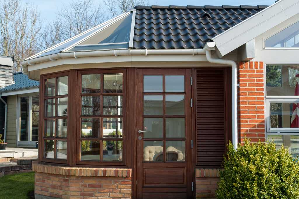 Modern design conservatory