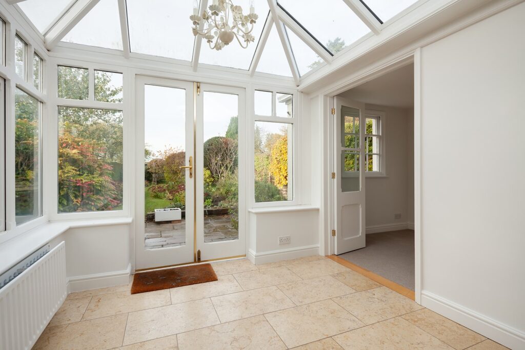 timber orangery - Vacant conservatory garden room