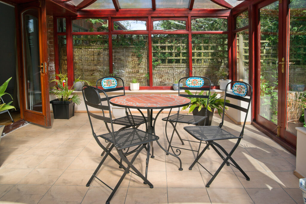 victorian conservatory - conservatory tables chairs