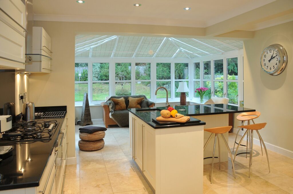 timber conservatory - conservatory and garden