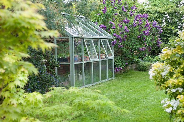 bespoke orangeries - Greenhouse in back garden