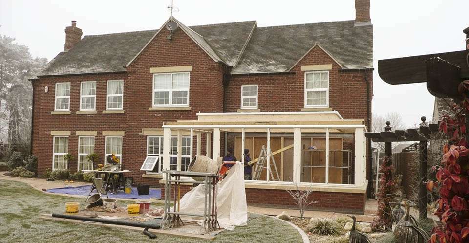 Orangery kitchen extension